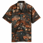 Endless Joy Men's Leopard Jungle Vacation Shirt in Multi
