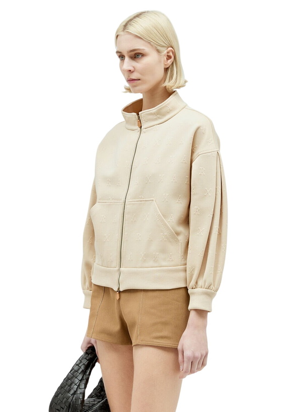 Photo: Max Mara Logo Jacquard Bomber Jacket