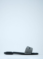 Alexander Wang Embellished Logo Motif Slides