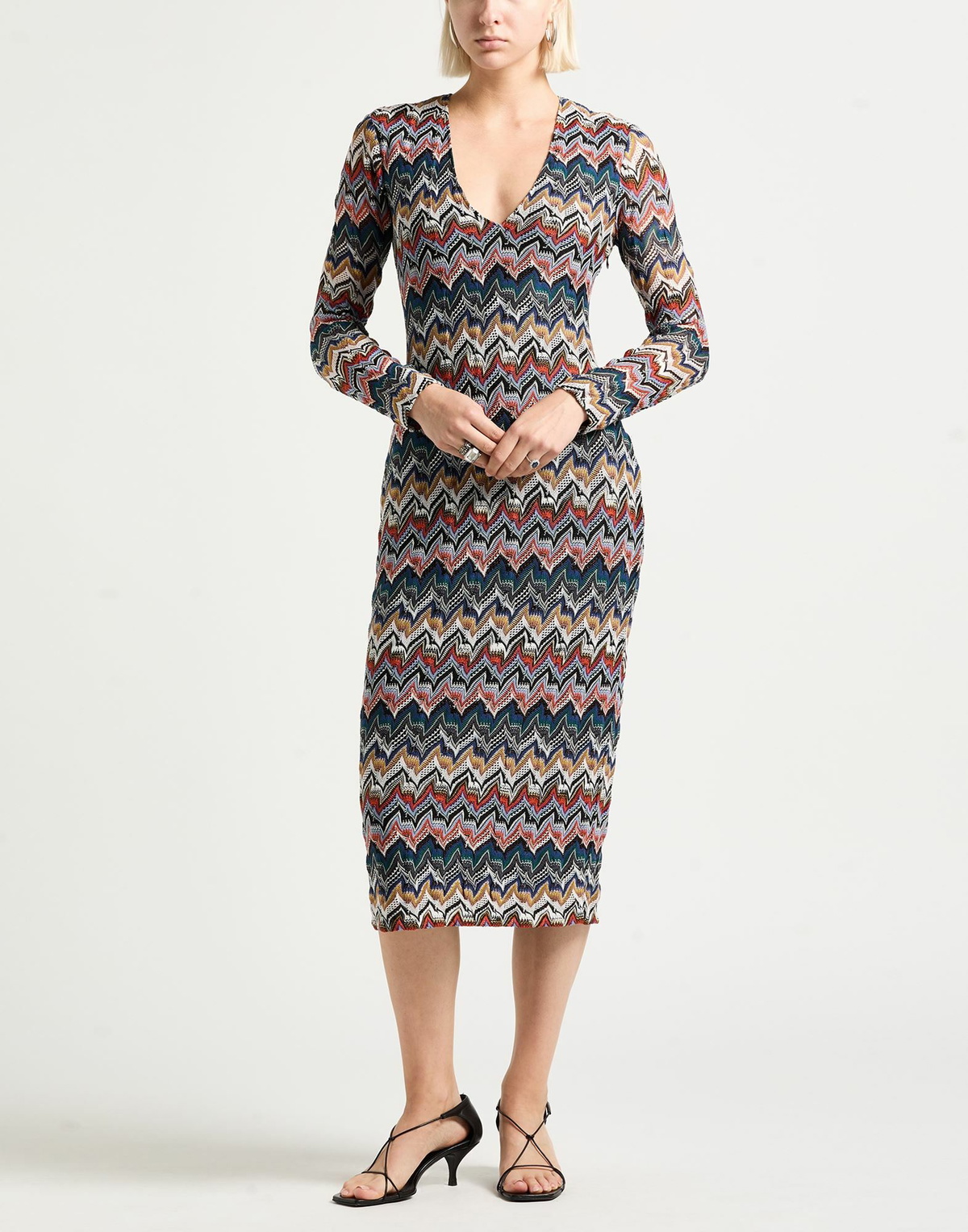 Missoni Womens Midi dress Deep teal
