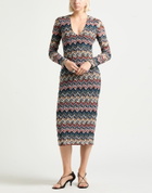 Missoni Womens Midi dress Deep teal