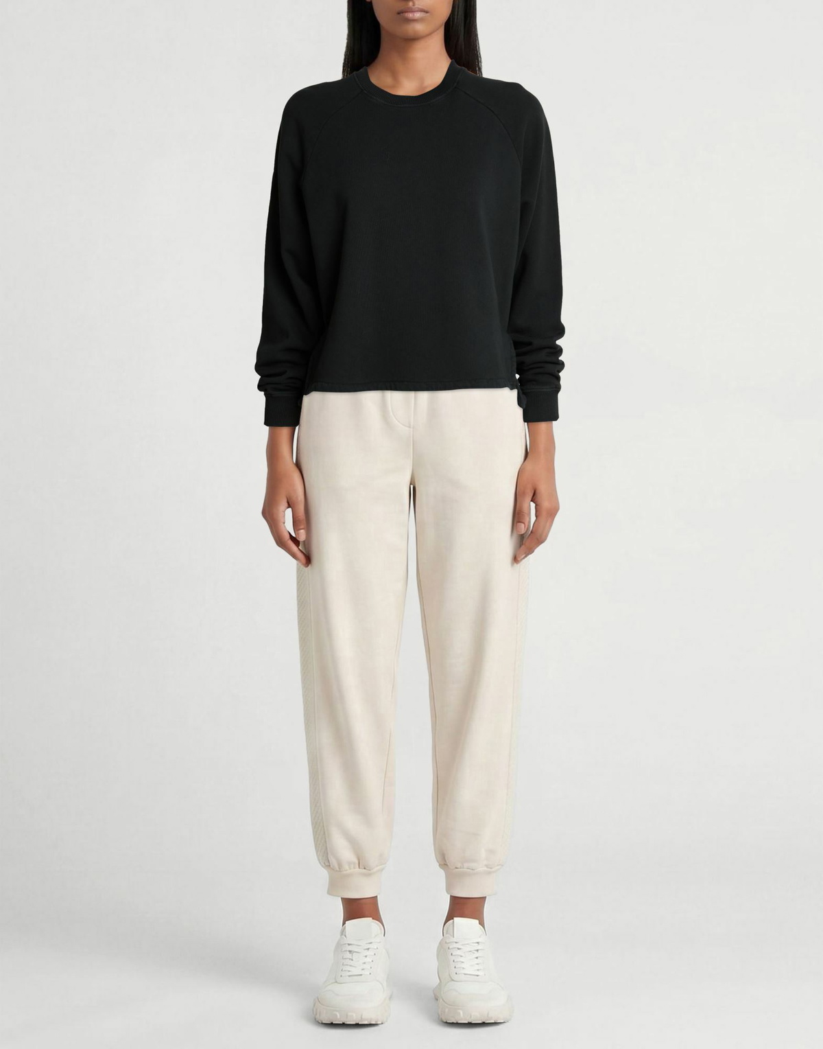 Crossley Womens Sweatshirt in Black