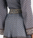 Veronica Beard Vivaldi printed shorts