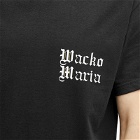 Wacko Maria Men's Type 8 Crew Neck T-Shirt in Black