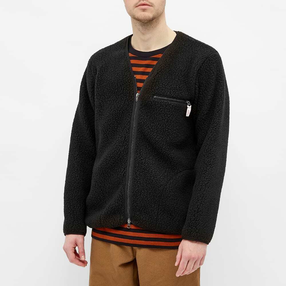 Battenwear Men s Lodge Cardigan in Black