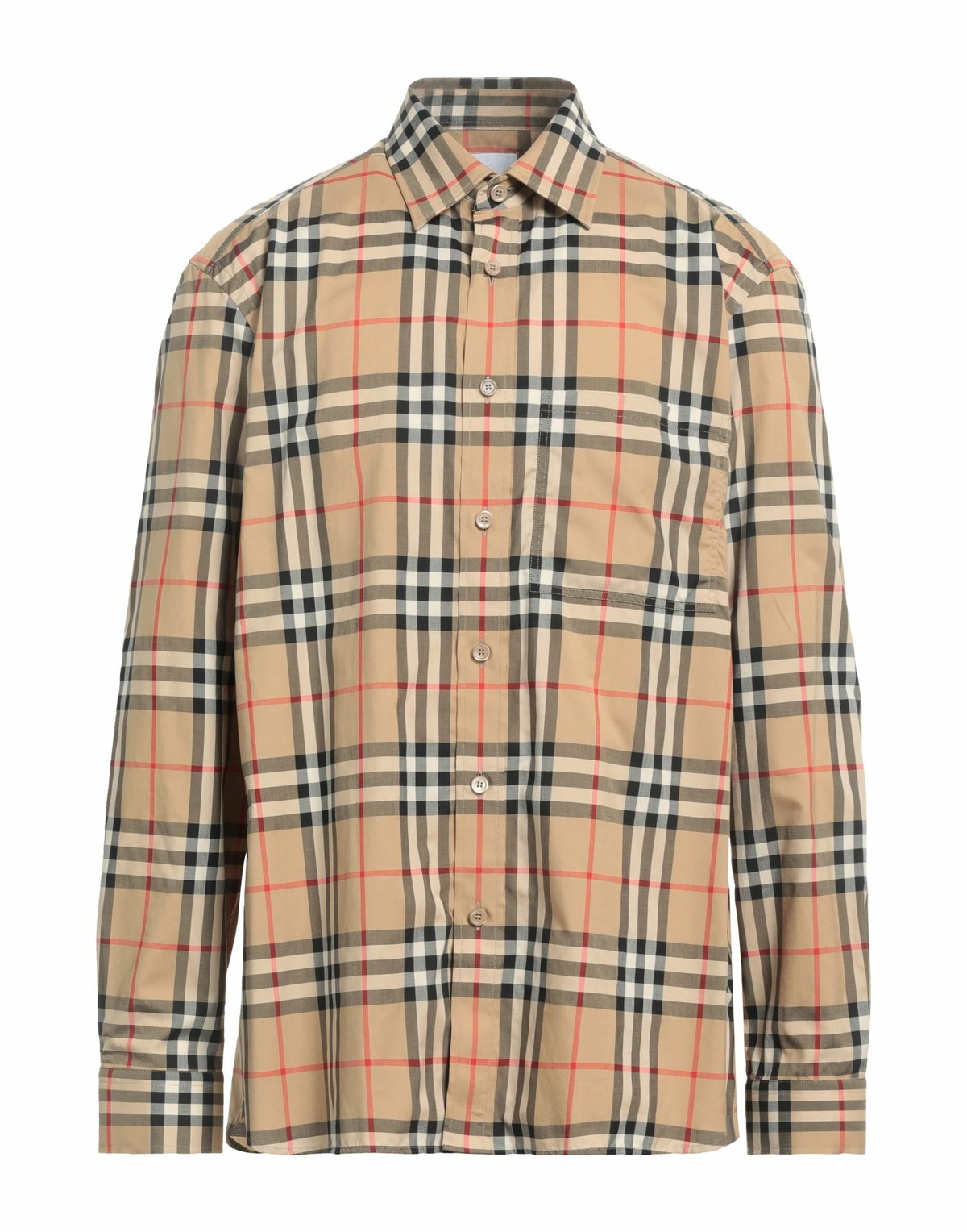 Burberry Mens Shirt Camel