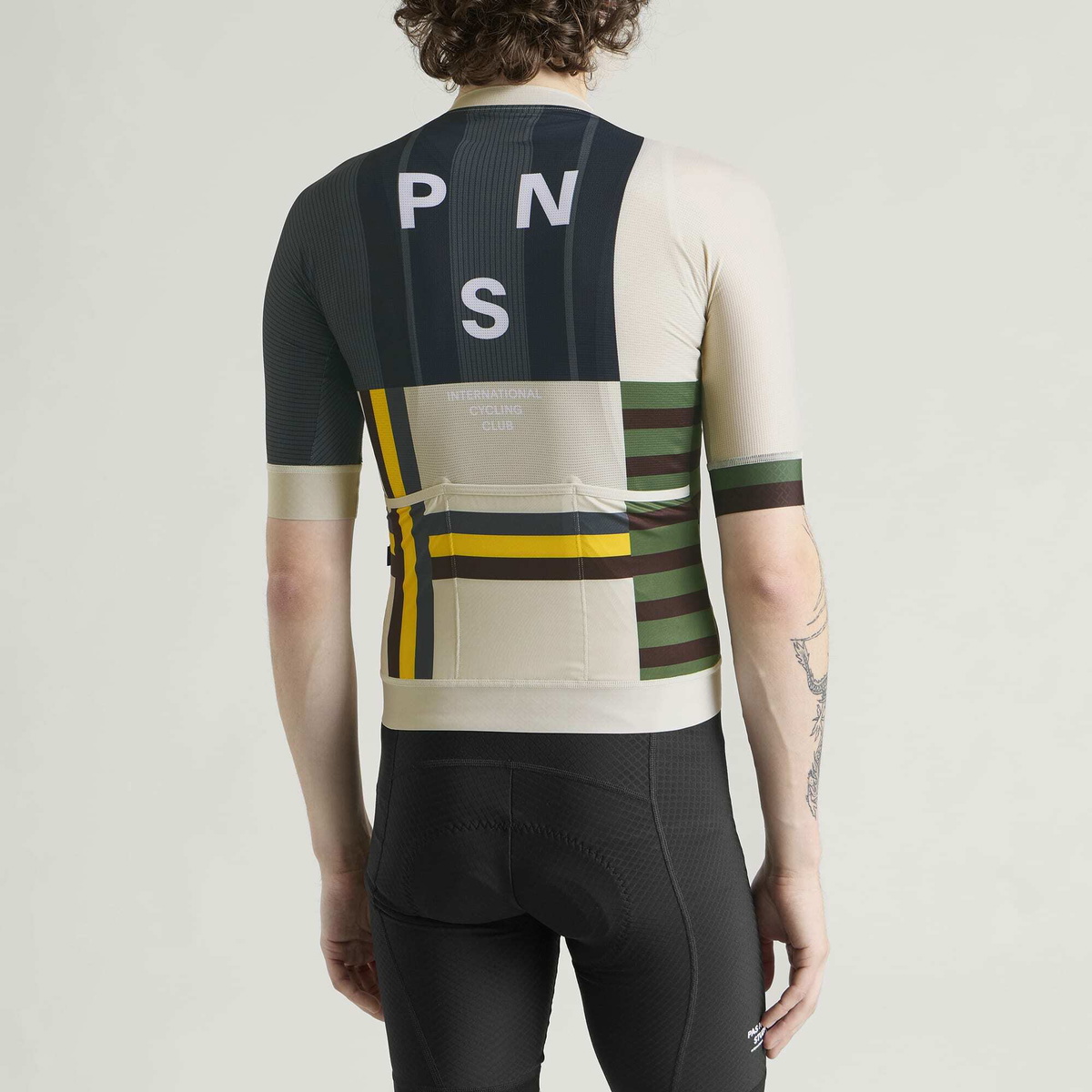 Pas Normal Studios Men's Mechanism International Jersey in Aop International Sand