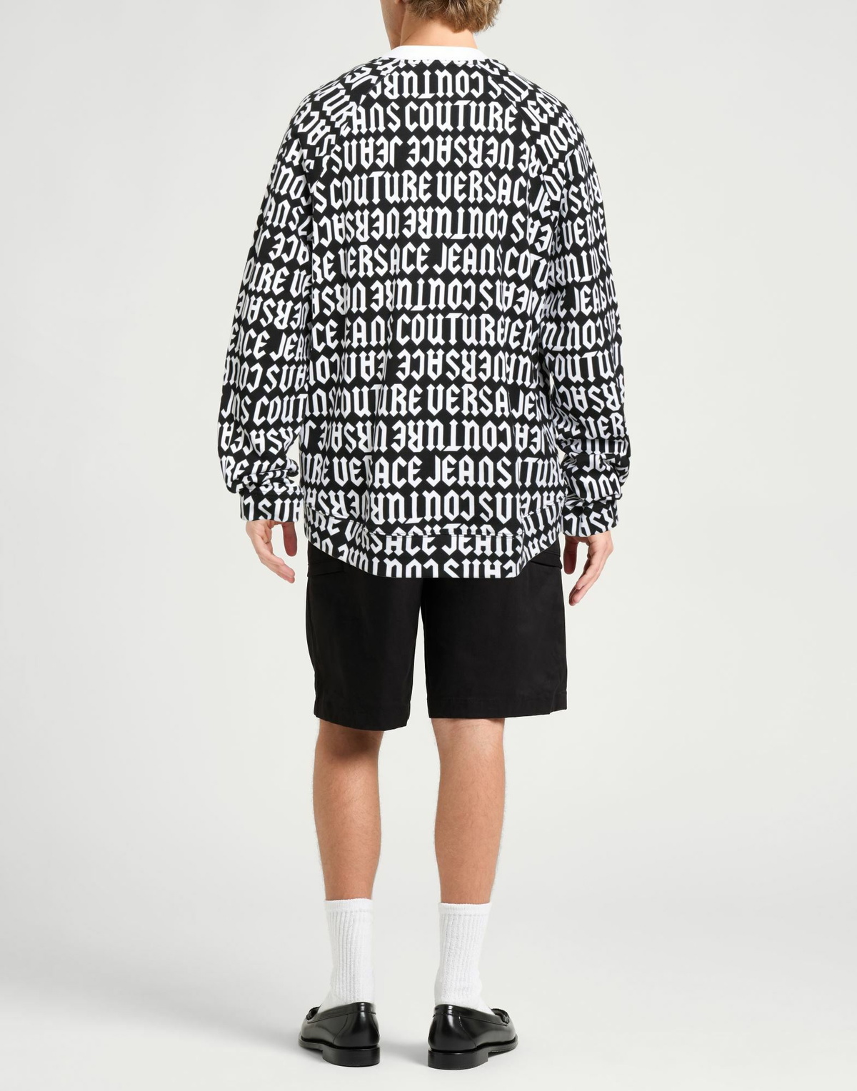 Versace Jeans Couture Mens Sweatshirt in Black