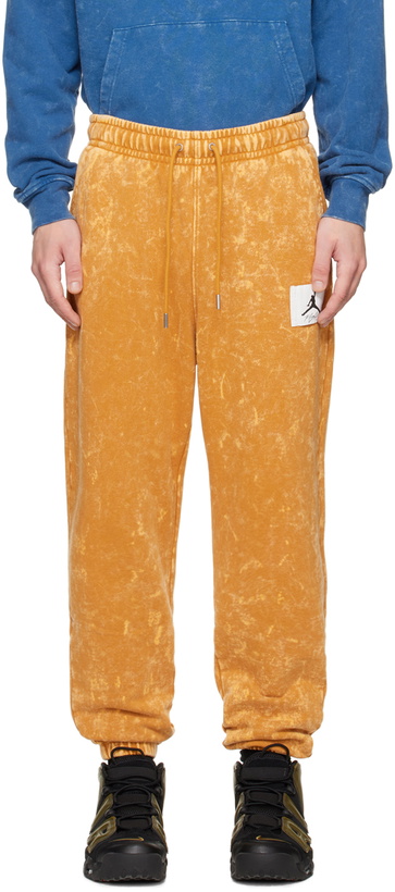 Photo: Nike Jordan Yellow Statement Lounge Pants