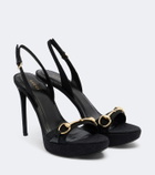 Gucci Donna Horsebit slingback sandals