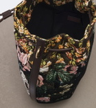 Dries Van Noten Medium floral bucket bag