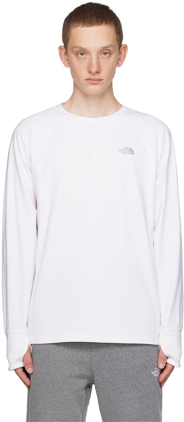 Photo: The North Face White Winter Warm Long Sleeve T-Shirt