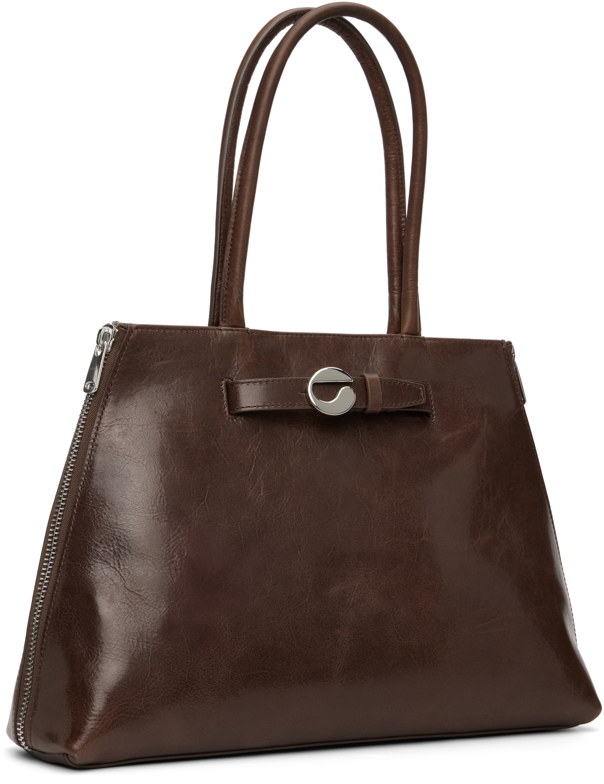 Coperni Brown Data Bag