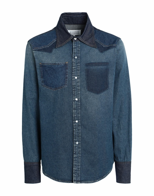 Photo: Maison Margiela Mens Denim shirt in Blue