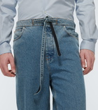 Loewe - Drawstring straight jeans