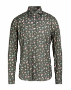 Fedeli Mens Shirt Military in Green