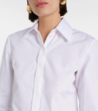 Sportmax Oste cotton poplin shirt