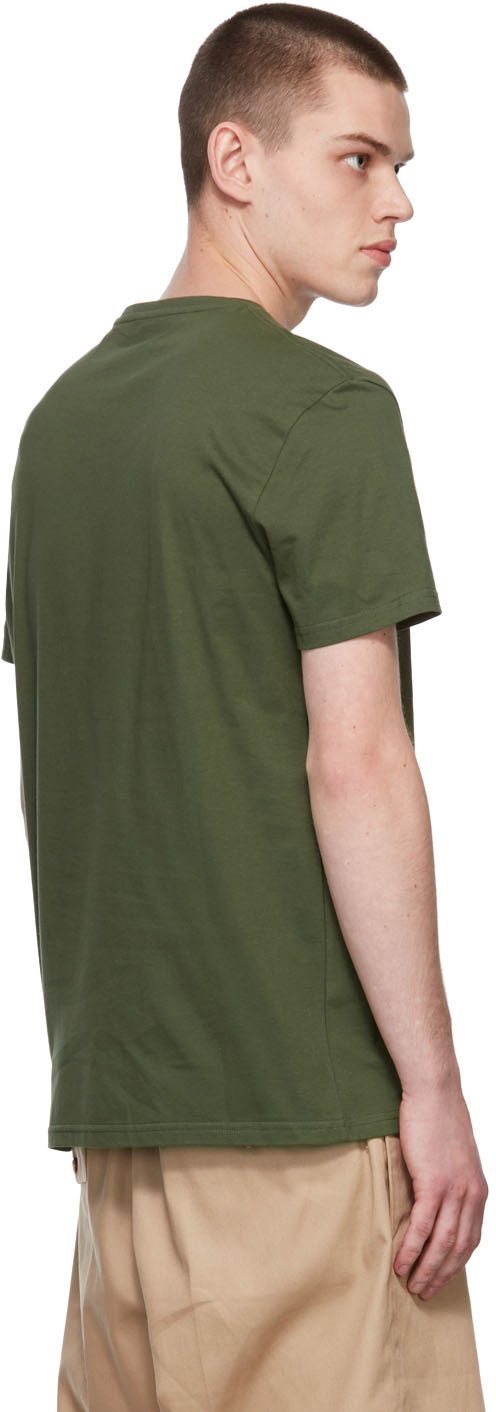 ★alexander mcqueen★ Graffiti McQueen T-Shirt Black Khaki 6 Alexander McQueen Khaki Graffiti T-Shirt Alexander McQueen