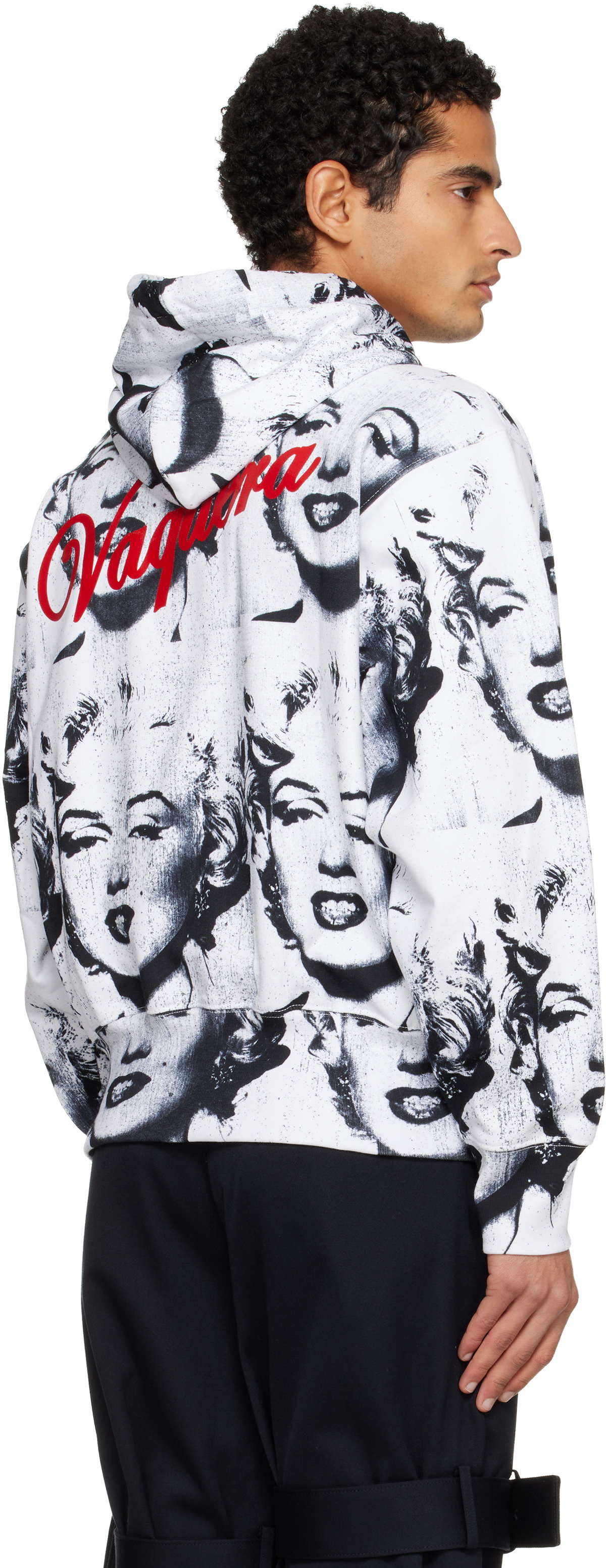 VAQUERA White Marilyn Hoodie