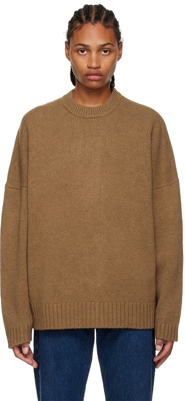 Photo: HOPE Brown Mint Sweater