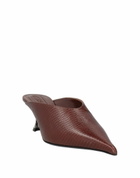 Mugler Womens Mules & Clogs in Brown