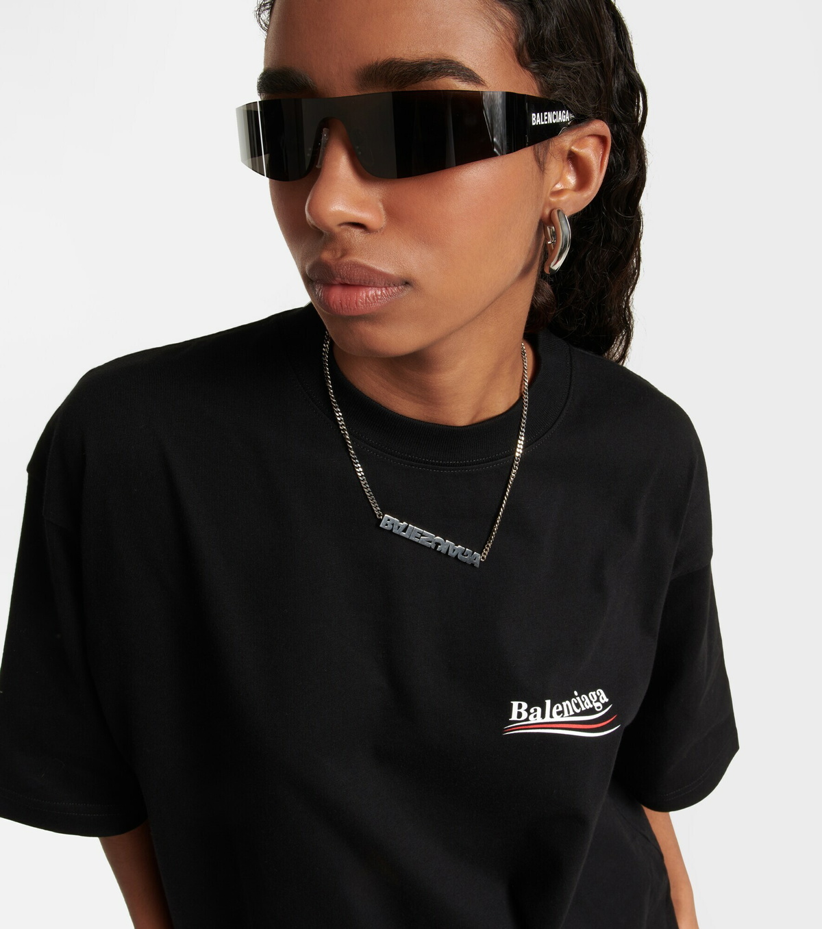 Balenciaga - Oversized cotton T-shirt