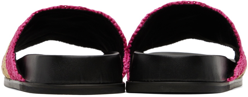 Marni Pink & Beige No Vacancy Inn Edition Fussbett Sandals