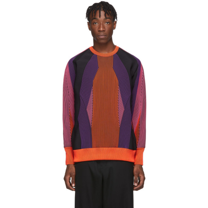 Photo: Minotaur Orange Tech Knit Crew Sweater