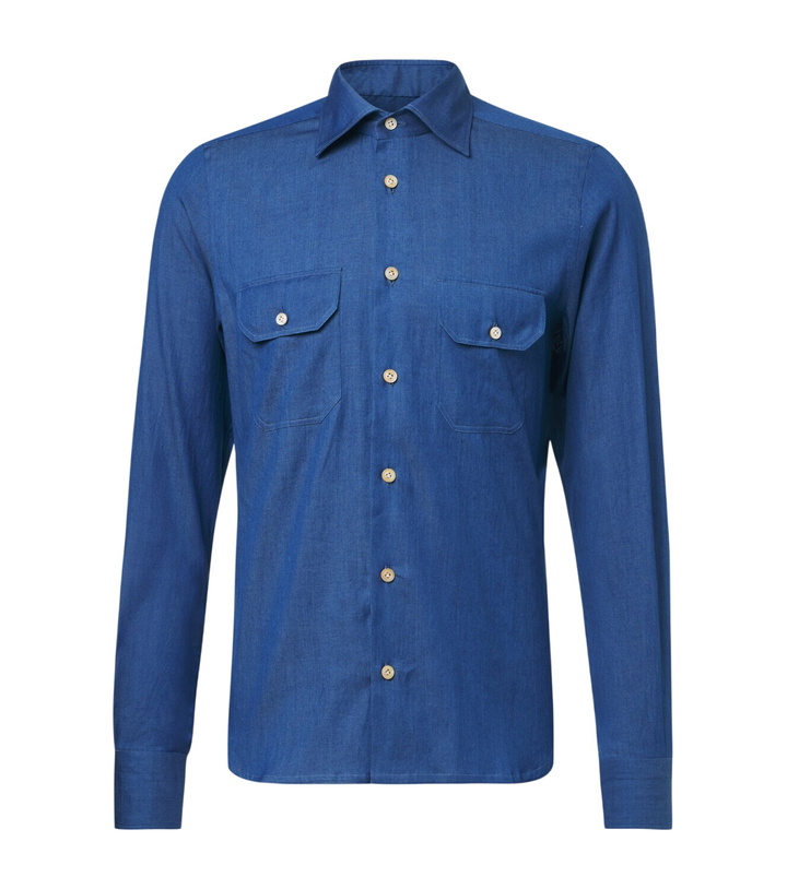Photo: Kiton Denim shirt