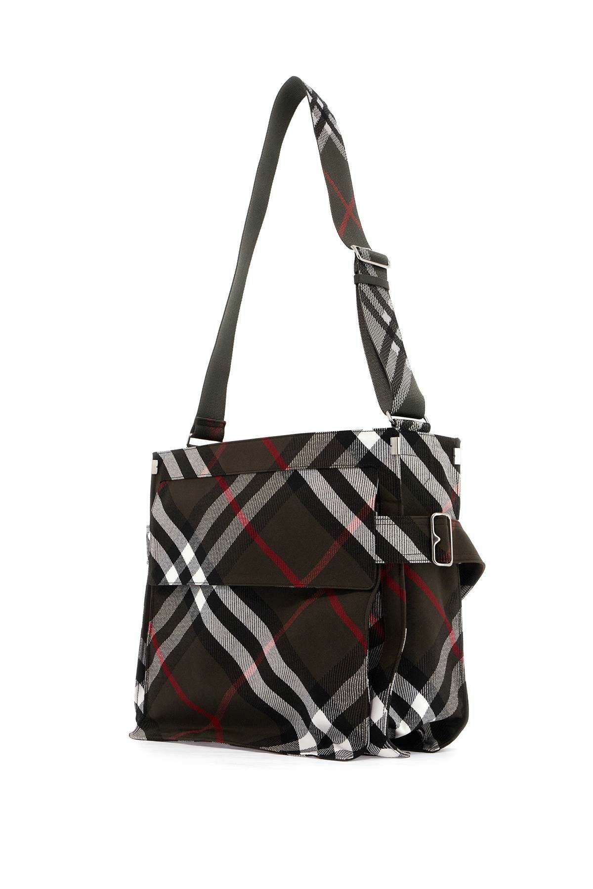 バッグ BURBERRY Medium Trench Tote Medium Trench Tote in Military - Men, Cotton Gabardine
