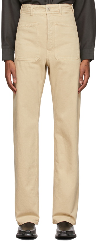 Photo: Lemaire Beige Sailor Jeans