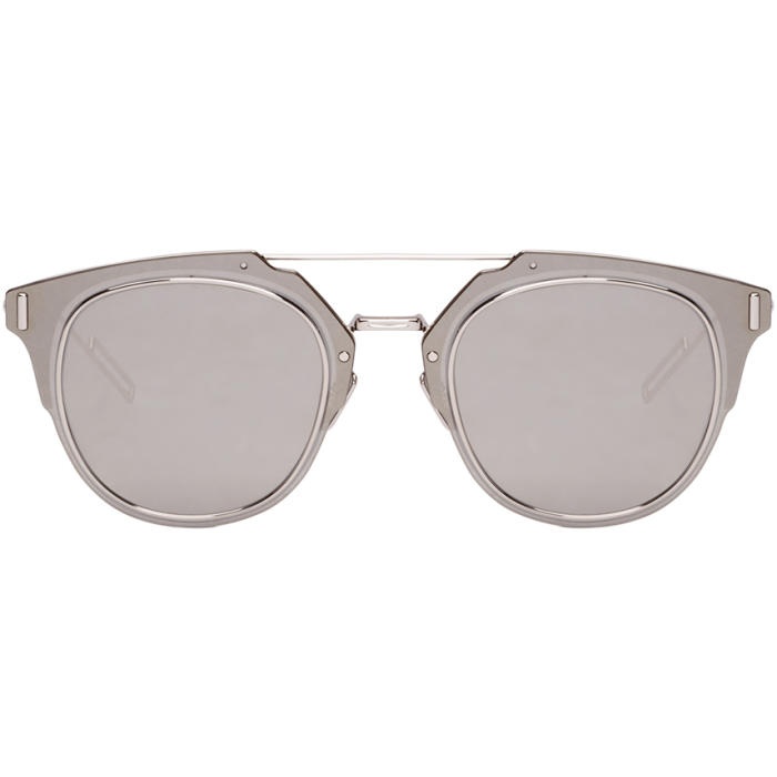 Photo: Dior Homme Silver Composit 1.0 Sunglasses