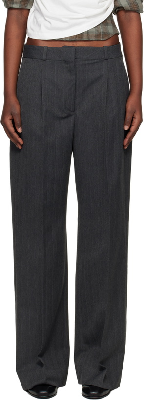 Photo: OUR LEGACY Gray Universe Trousers