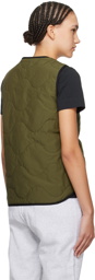 Canada Goose Khaki Annex Liner Reversible Vest