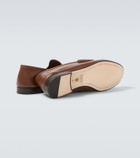 Gucci Gucci Lugano Horsebit leather loafers