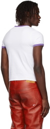 Mowalola White Mowa T-Shirt