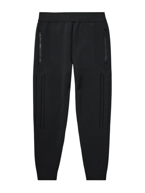 Photo: Fusalp - Cyrion Tapered Double-Faced Wool-Blend Sweatpants - Black