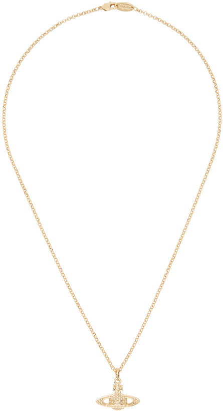 Photo: Vivienne Westwood Gold Mini Bas Relief Orb Necklace