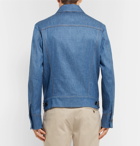 Berluti - Slim-Fit Stretch Linen and Cotton-Blend Jacket - Men - Blue