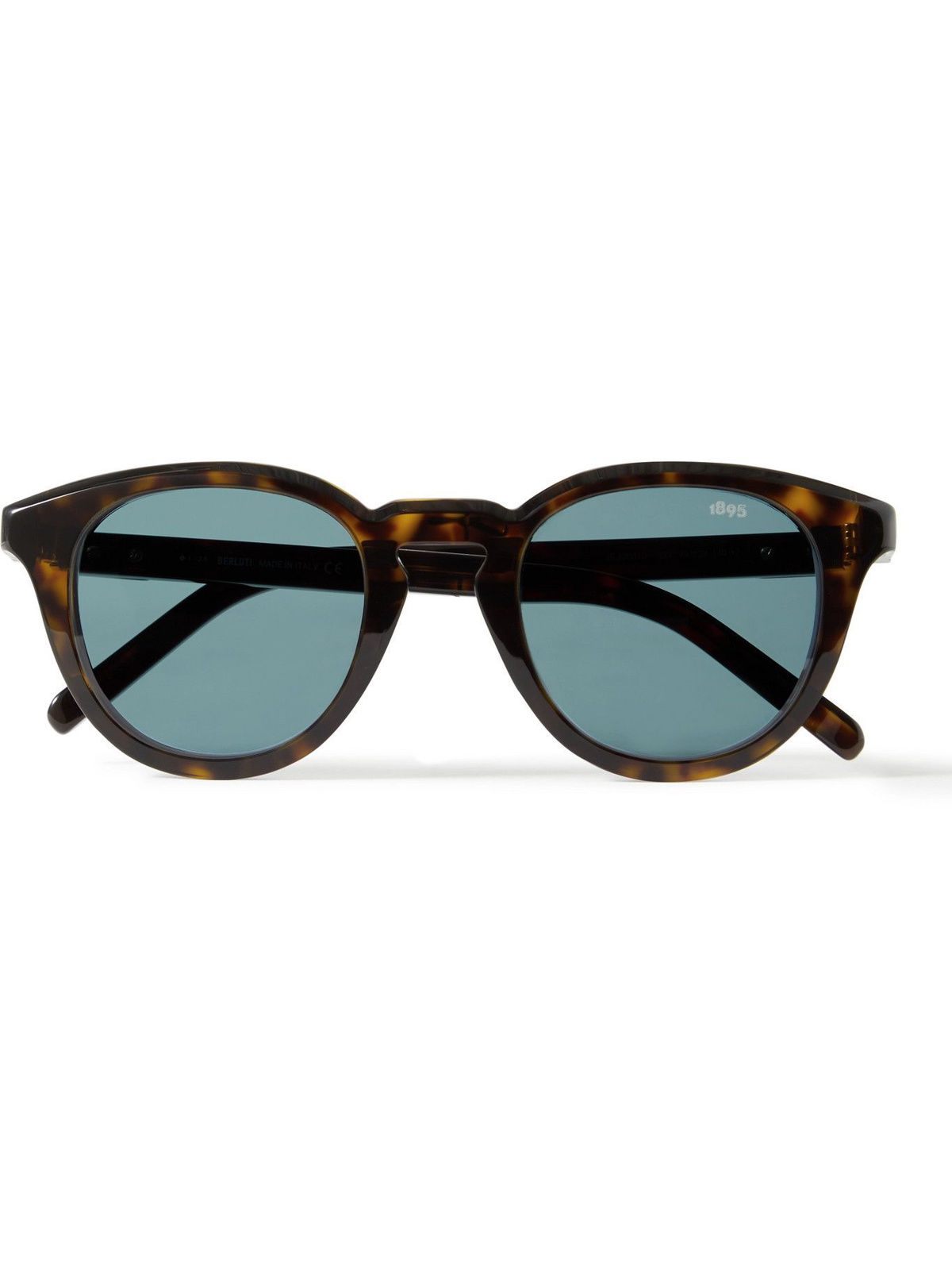 Photo: Berluti - Round-Frame Tortoiseshell Acetate Sunglasses