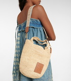 Loewe - Paula's Ibiza Slit Mini raffia tote