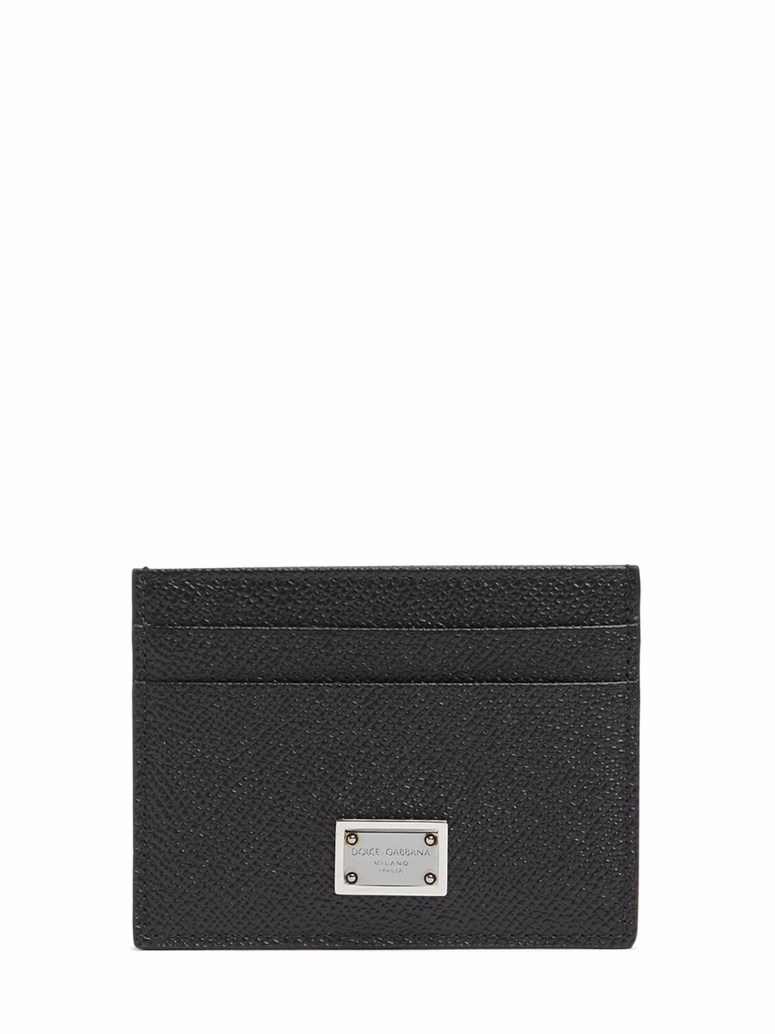 【関税&送料込み】Dolce & Gabbana Leather Card Holder DOLCE & GABBANA Leather Card Holder Dolce & Gabbana