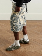 Maison Margiela - Sprinters Leather and Suede-Trimmed Nylon Sneakers - Green