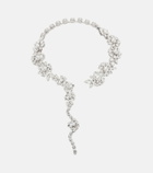 Simone Rocha Fragment Heartbloom embellished necklace