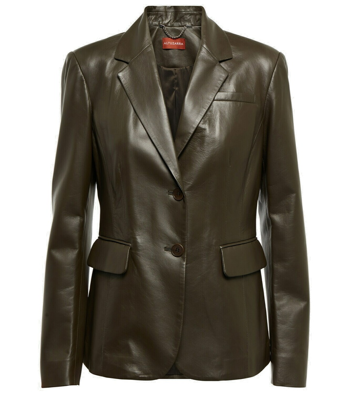 Photo: Altuzarra - Fenice leather blazer