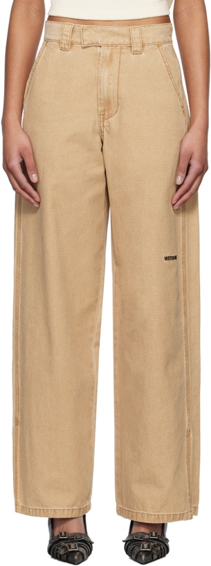 Photo: We11done Beige Work Trousers