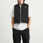 Nike Men's ACG Death Bloom Vest in Black/Anthracite/Summit White
