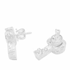 Gucci Women's GG Marmont Key Earrings in Silver