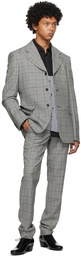 Comme des Garçons Homme Plus Check Wool Blazer