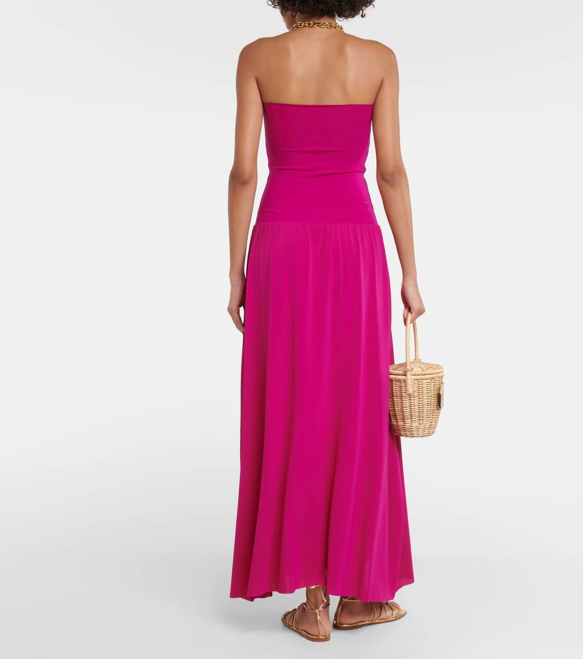 rosie assoulin halter dress All Tucked in Halter Dress main image 0